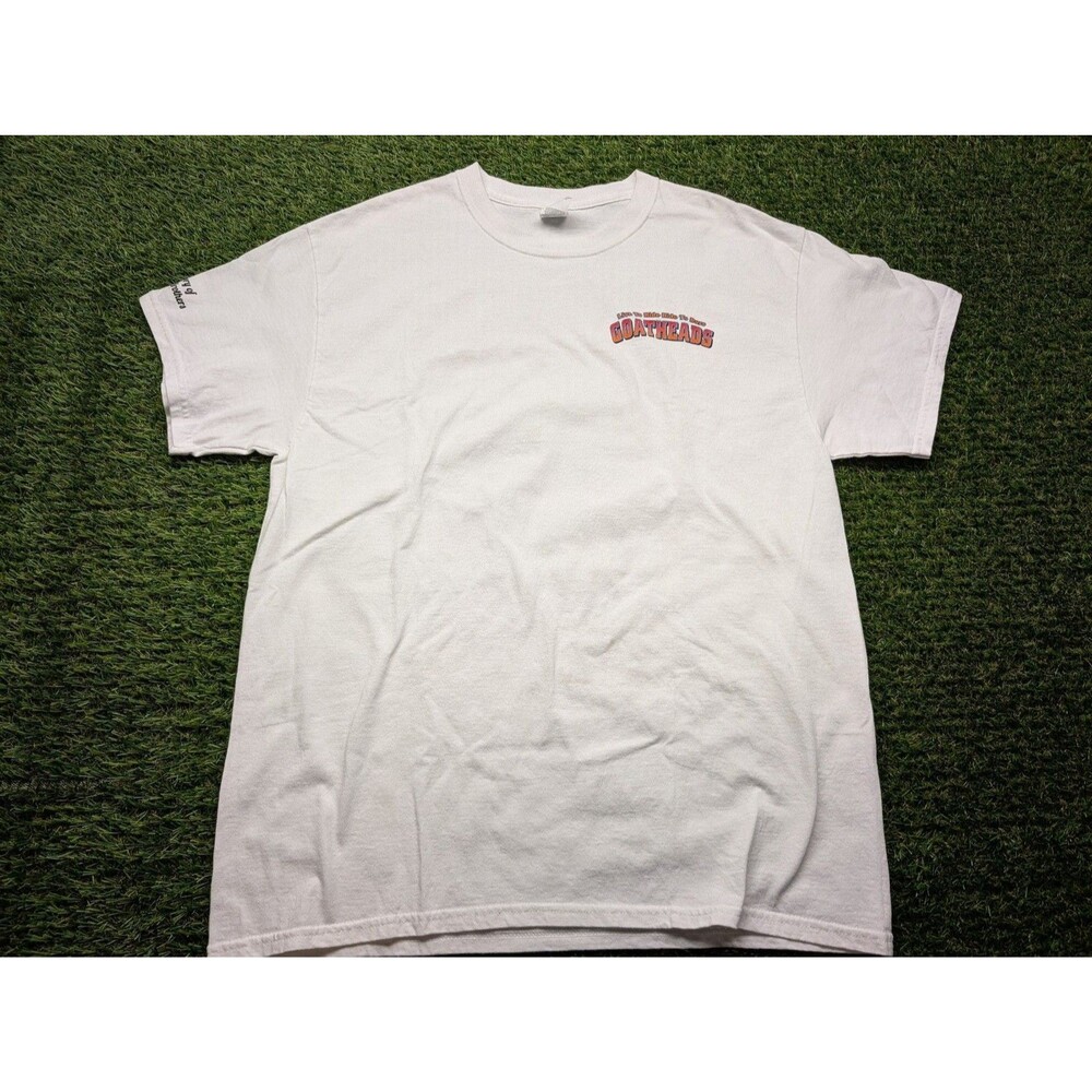 Gildan Goatheads Live to ride ride to bars shirt size Large